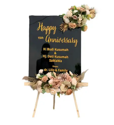 Papan Bunga Akrilik Bendungan Hilir